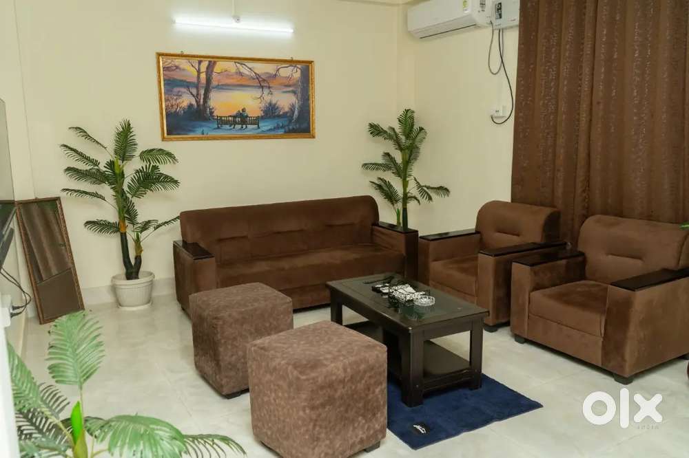 Guest House for rent. Single room and 2bhk apartment available.