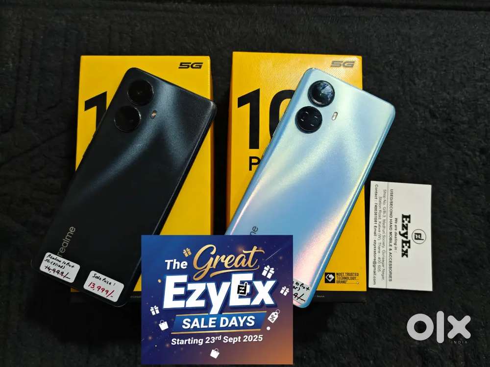 EZYEX SALE - Realme 10 Pro Plus 5G (8/128 GB) Available Sale
