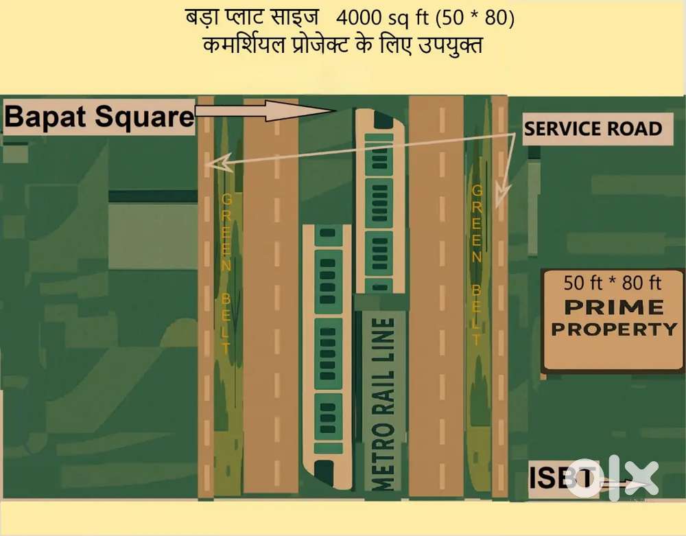 Big plot for commercial project