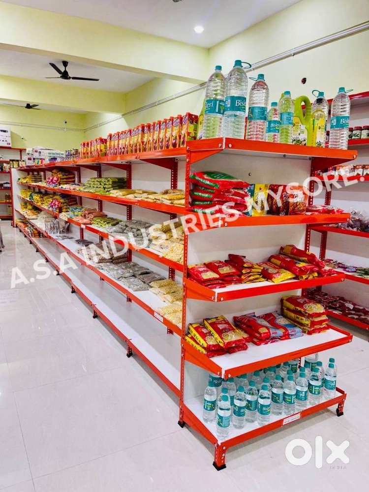 Best quality supermarket racks and fixtures available. ASA INDUSTRIES