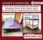 Steel Cot bed Mattresses sales - Bunker Beds, Hostel Steel Cot Mattres