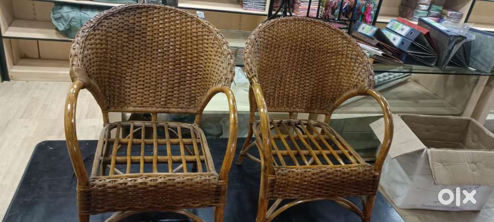 Wooden bamboo chair