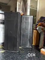Dj set with amplifier