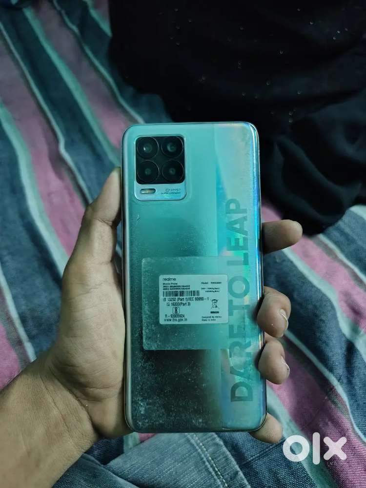 Realme 8 mobile phone good condition