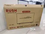 BUSH 43INCH LIVE CHANNEL CHALNE WALA SMART LED TV OFFER PRICE 13990rs