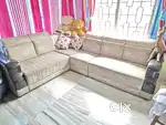 L Shape sofa set 6 seater for sell due to transfer to other state.