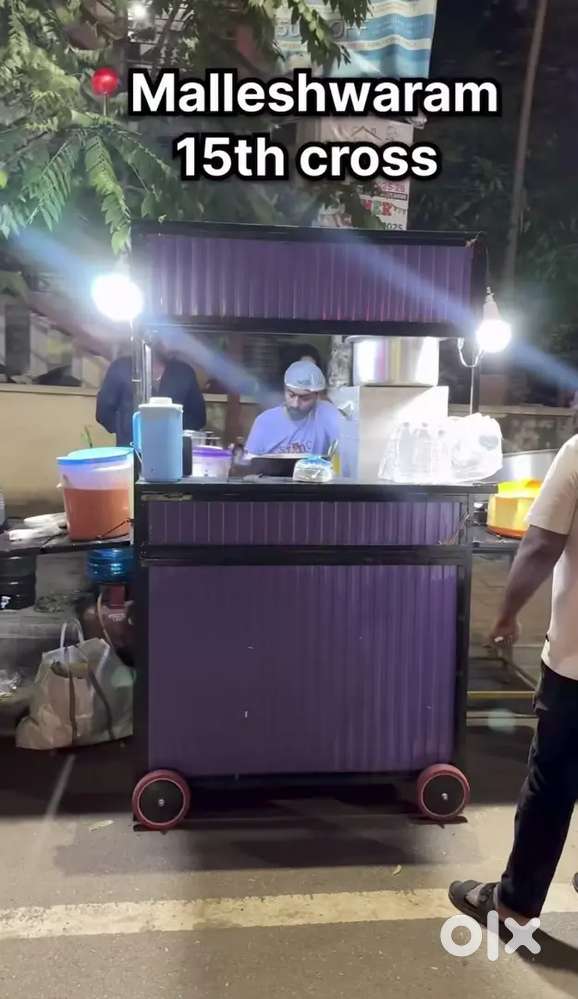 Needed helper for food cart