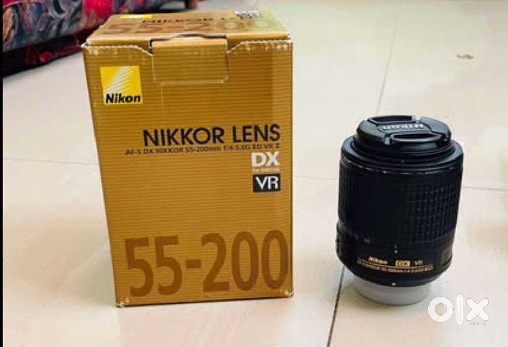 Nikon 55-200mm zoom lens in brand new condition.