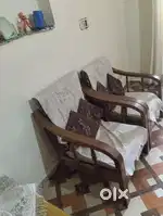 Five seated sofa with table