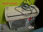 Split AC and Whirlpool washing machine