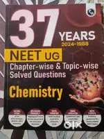 PW 37 YEARS NEET UG CHEMISTRY + 2025 pyq