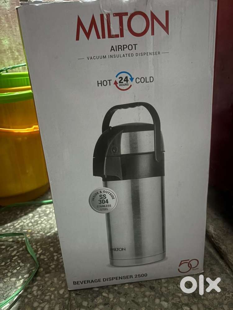 Millton commercial kettle 2.5ltr 24hours garan rakhta h