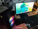 Gaming computer setup