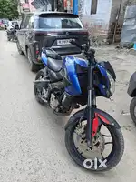 Well maintained bike with new front tyre and lock system