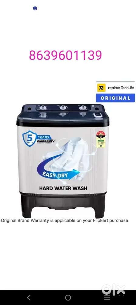 Realme washing machine new one