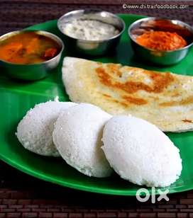 Breakfast items and South indian