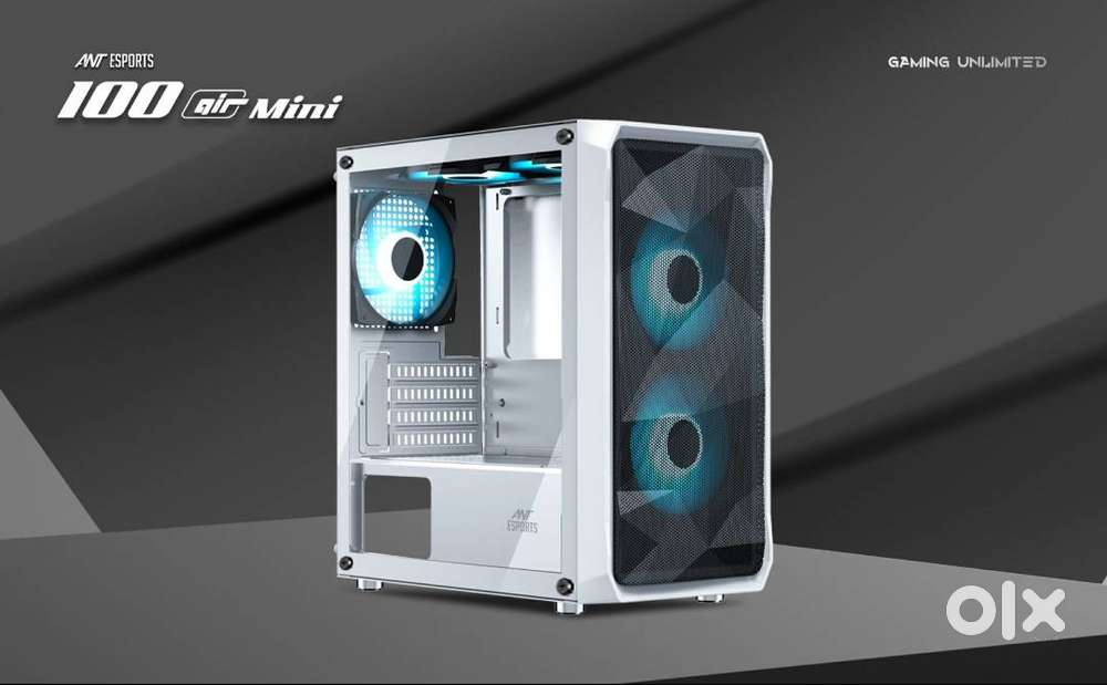 Computer case/chassis/mid-tower Ant Esports 100 Air Mini + 1 Yr Warnty