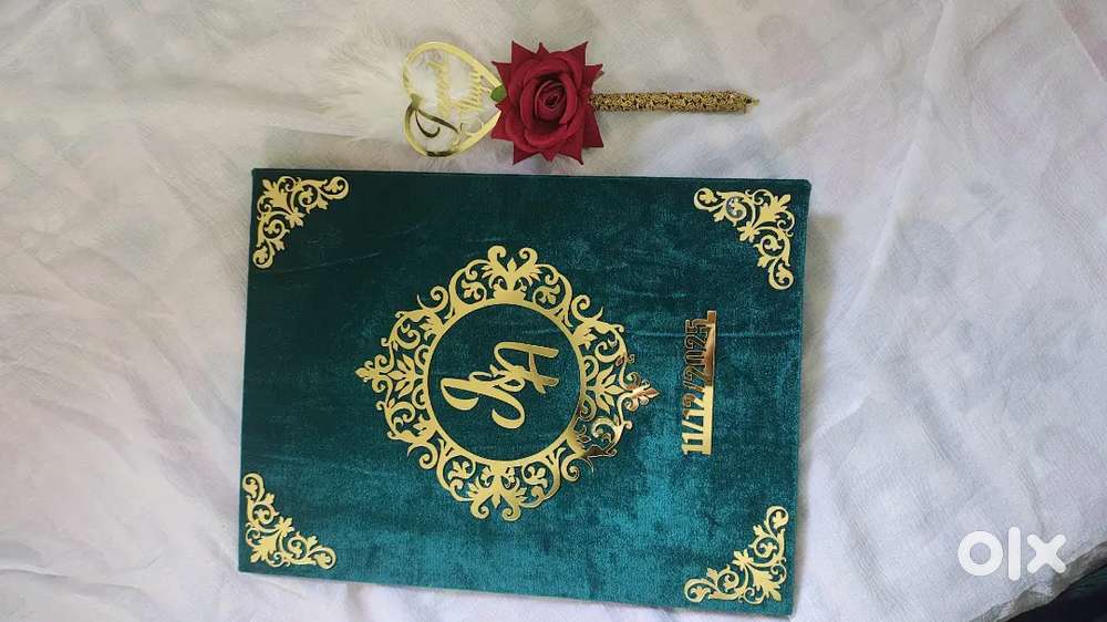 Need female and male staff for covering book and making pen