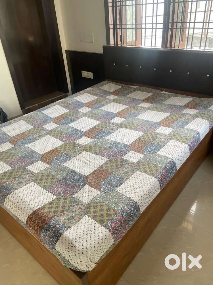 Wooden Double Bed