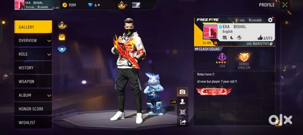 Selling (level 78)