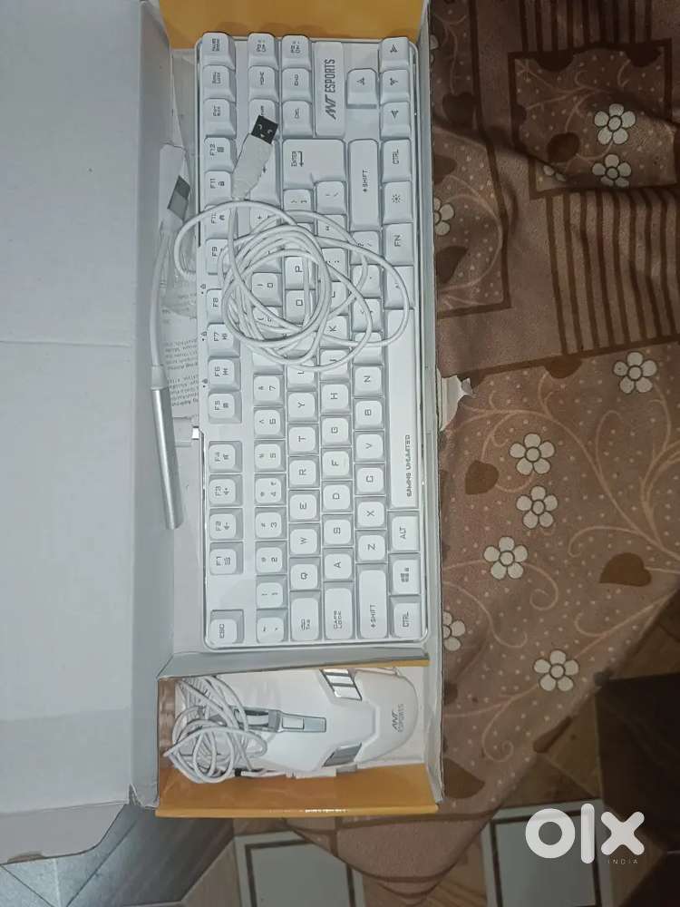 RGB Keyboard with gaming mouse