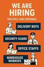 Multiple jobs opening