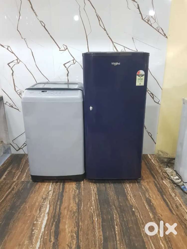 Whirlpool latest model refrigerator and washing machine
