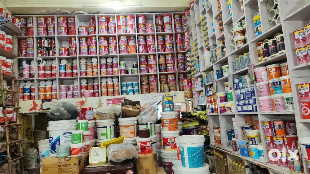 Paint shop for sale and purchase data entry