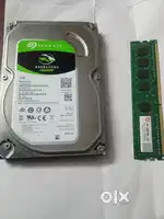 Seagate 1tb hard disc ddr3 4GB ram d-link router