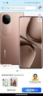 Vivo V40e 8/256 3 months old