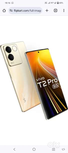 Vivo T2 pro 5G. 8/256 Gb Mint Conditions