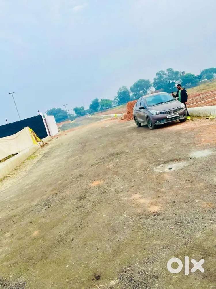 अहिमामऊ से केवल 6 किलोमीटर दूरी पर प्लॉट ले