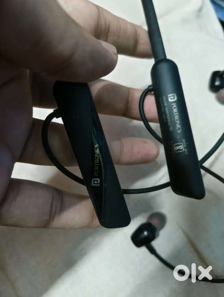 Portronics Neckband with Earbuds