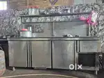 Triple Door Counter Fridge