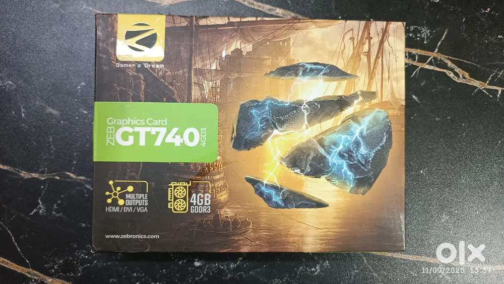 Brand new Gtx740 with 4gb ram (July 2025) 2.5years warranty