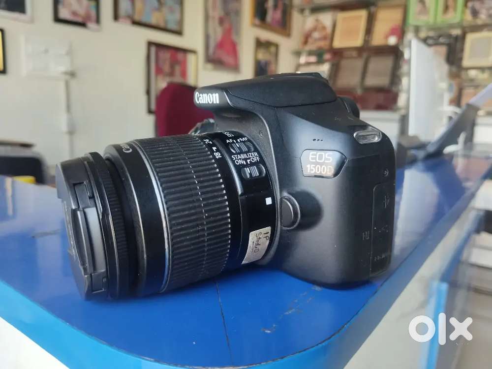 Canon 1500 D for good condition two battery original charger