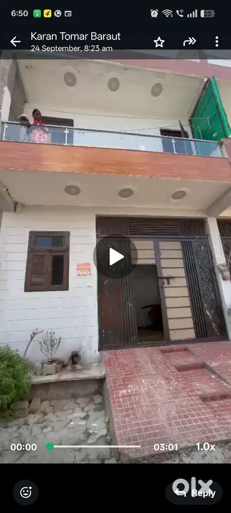 75 guj dubble story house in Surya Garden Govind Puram Ghaziabad