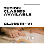 Tution classes available for class 3-6
