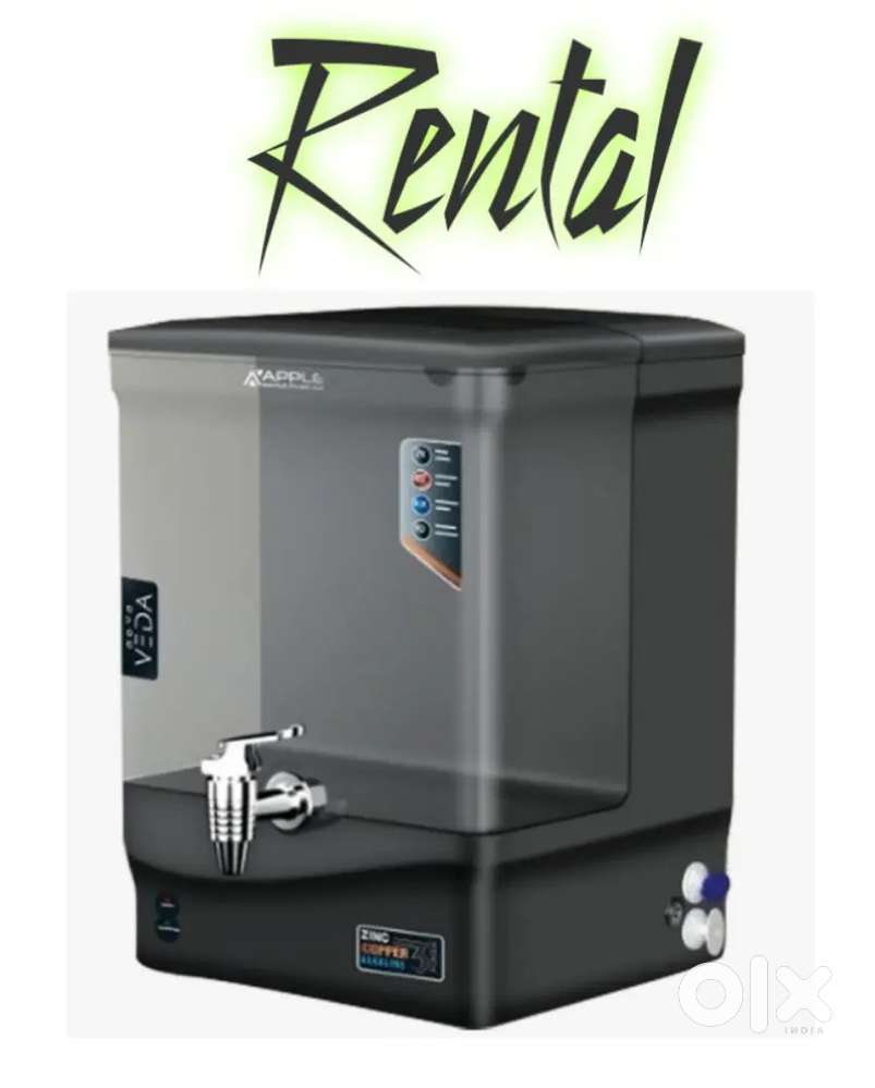 Water purifier available on rent