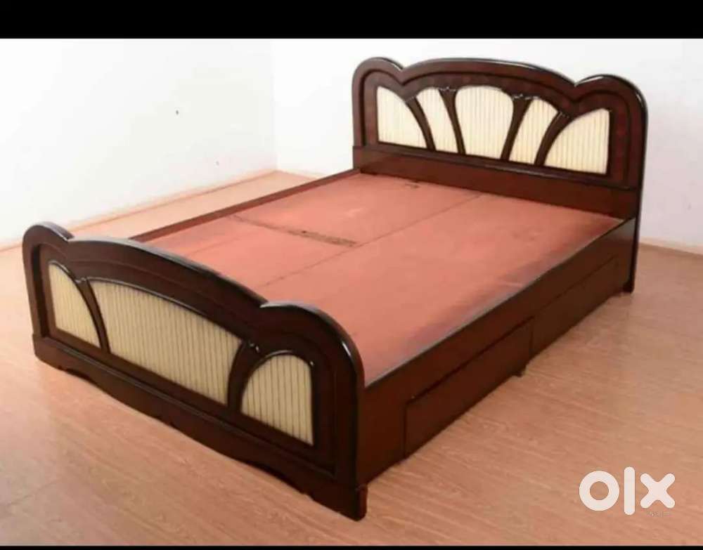 Band new luxury bed queen size with storage bed