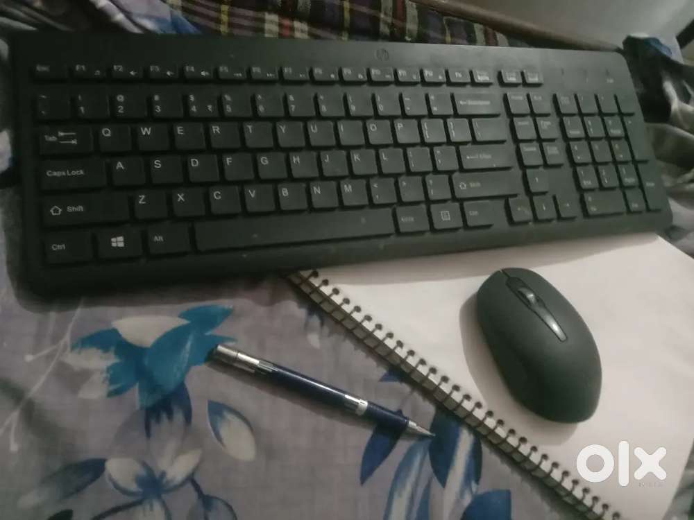 Hp 230 black chicklet wireless keyboard and mouse