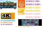 50 INCH SMART LED TV @ 21,999 /-