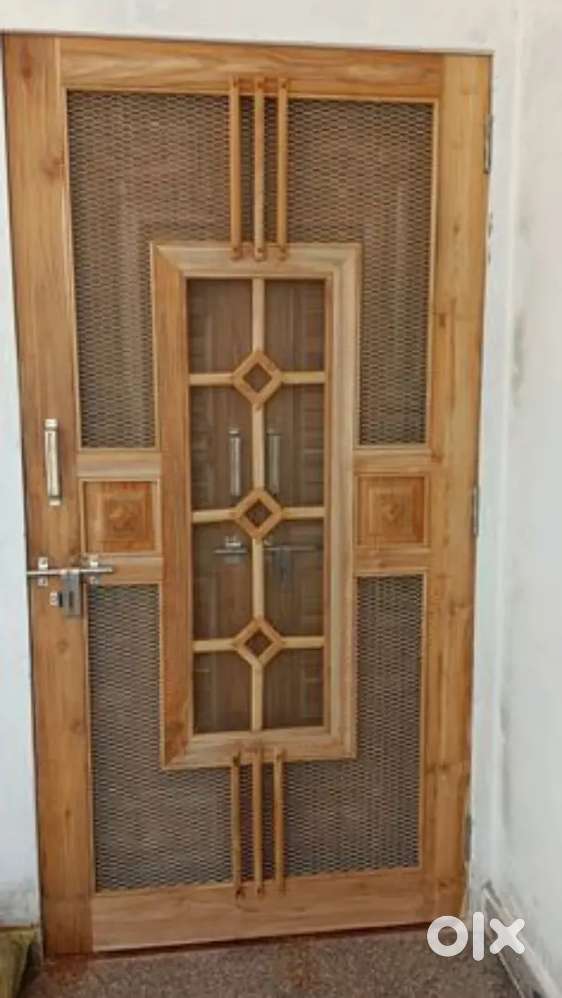 Best quality primium teak wood jali door and windows 349/- sq.ft