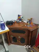 Corner Cabinet Wooden| Storage/TV/Media Cabinet