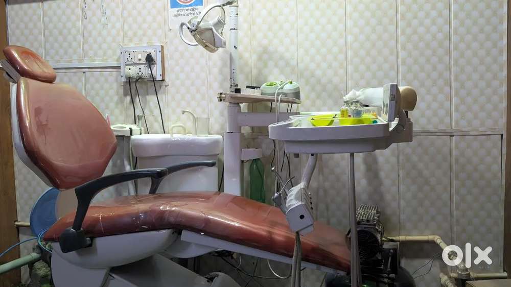 Dentist chair and compressor SK dent
