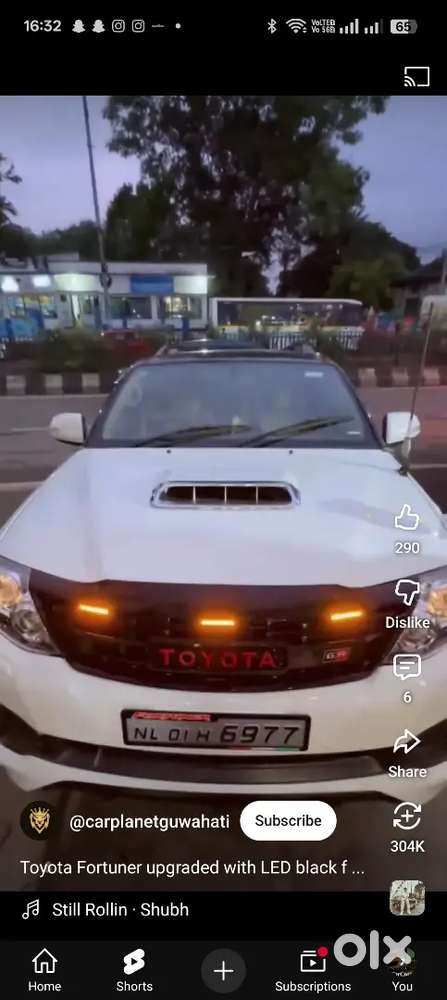 Fortuner type 2 GR toyota TRD grill