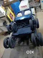 4 Wheel Twin Baby Stroller/Tram