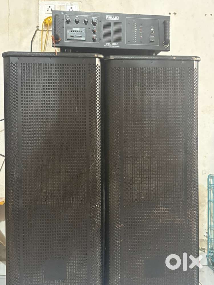 Ahuja amplifier and speaker