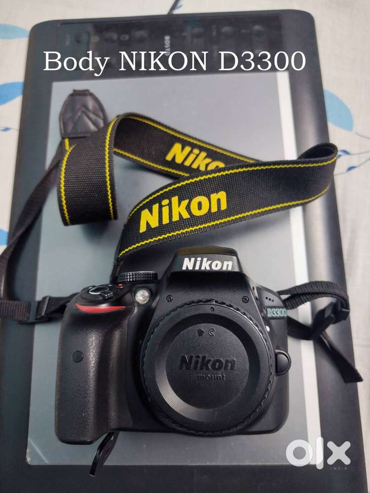 Nikon D3300 Body + 4 lens + Blank Warranty Card + etc