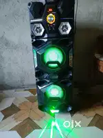 DJ Mybor campani system with mike